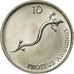 Moneta, Słowenia, 10 Stotinov, 1993, AU(55-58), Aluminium, KM:7