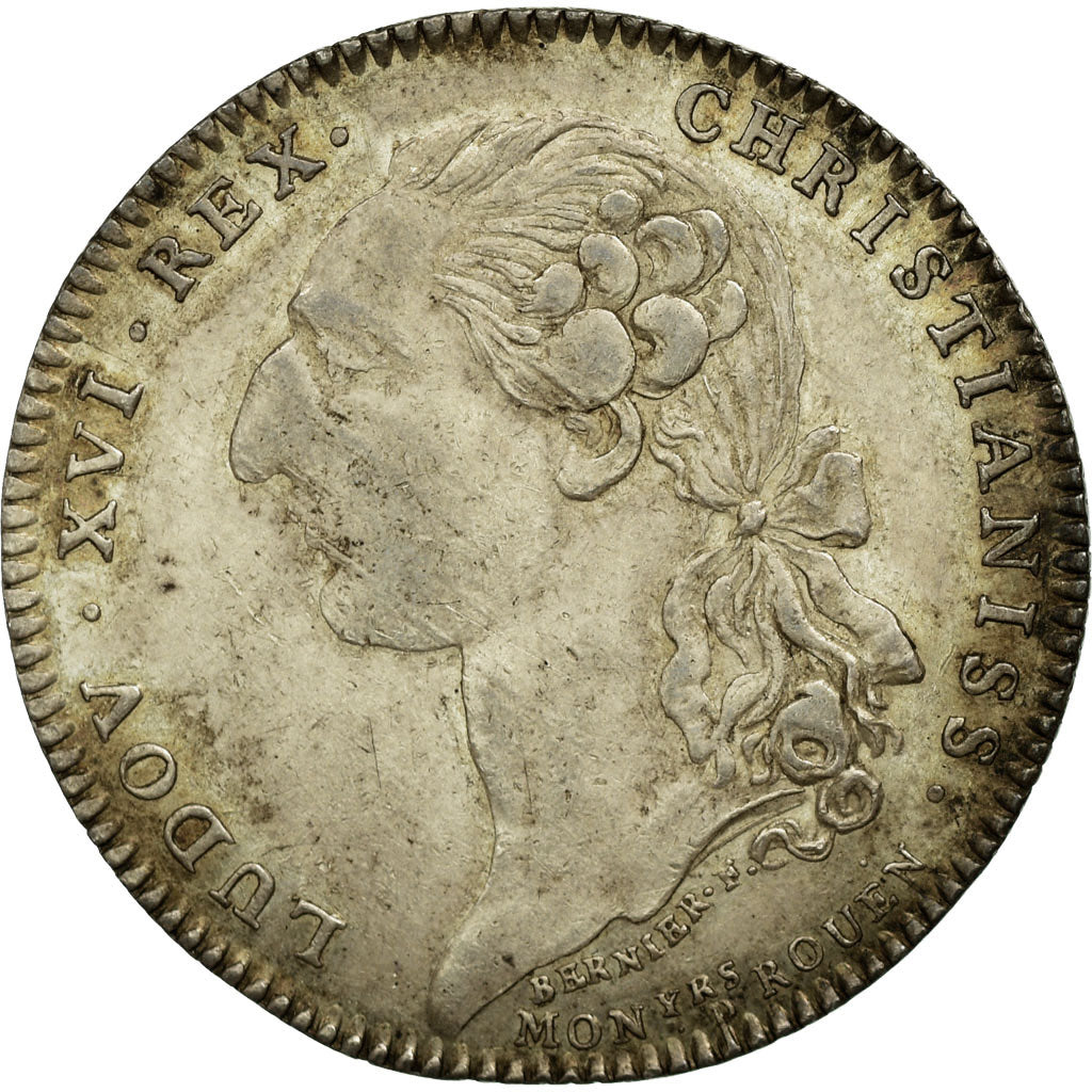 France, Token, Royal, AU(55-58), Silver, Feuardent:6295