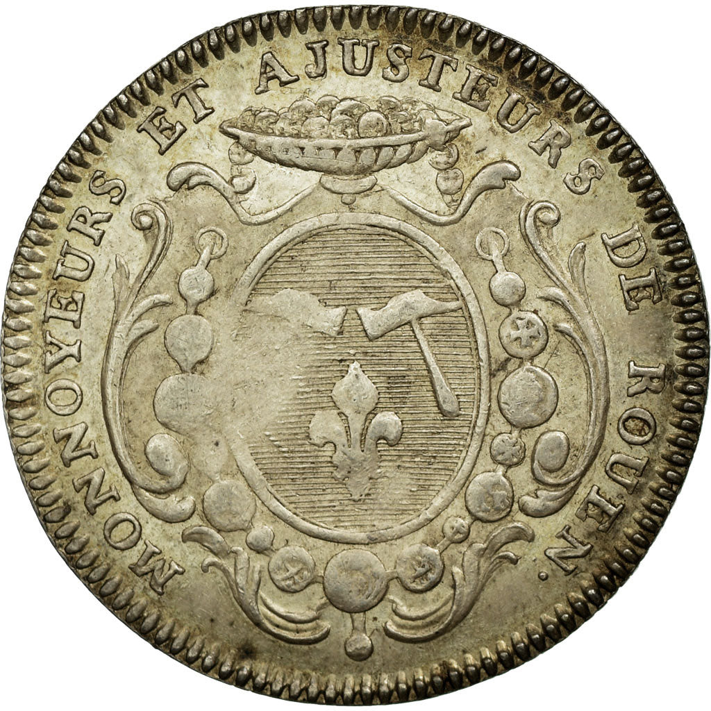 France, Token, Royal, AU(55-58), Silver, Feuardent:6295
