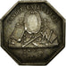 France, Token, Corporation des Miroitiers, ND (1844), Silver, AU(55-58)