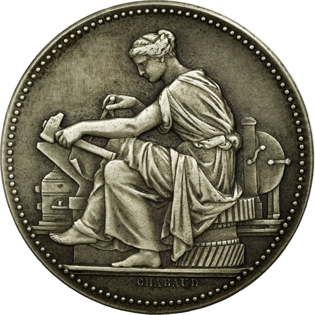 Frankreich, Token, Industry, VZ, Silber