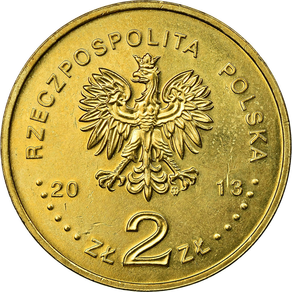 Münze, Polen, Polish Ships - Lublin Class Minelayer - Landing Ship, 2 Zlotych