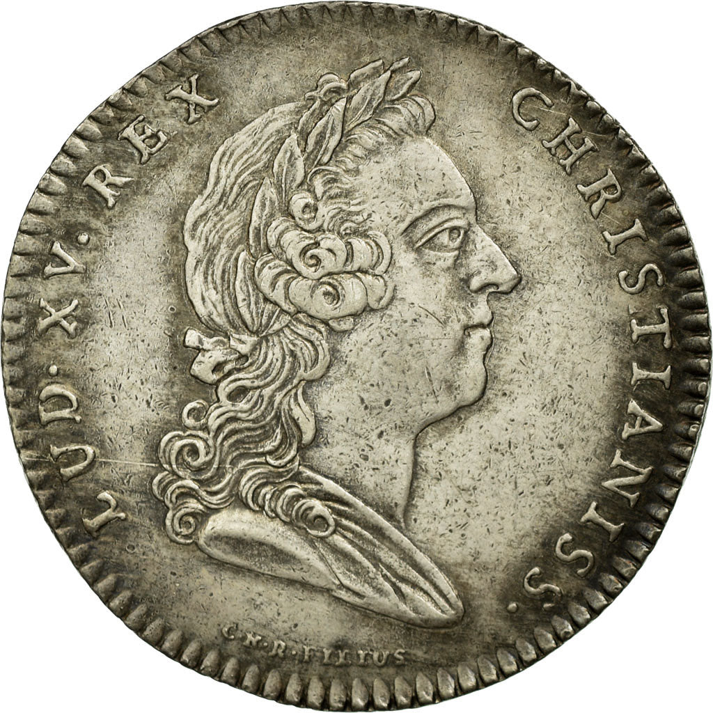 France, Token, Justice, AU(55-58), Silver, Feuardent:3328var