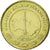 Coin, Turkmanistan, 10 Tenge, 2009, AU(55-58), Brass, KM:98