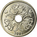 Coin, Denmark, Margrethe II, 2 Kroner, 2007, Brondby, MS(63), Copper-nickel
