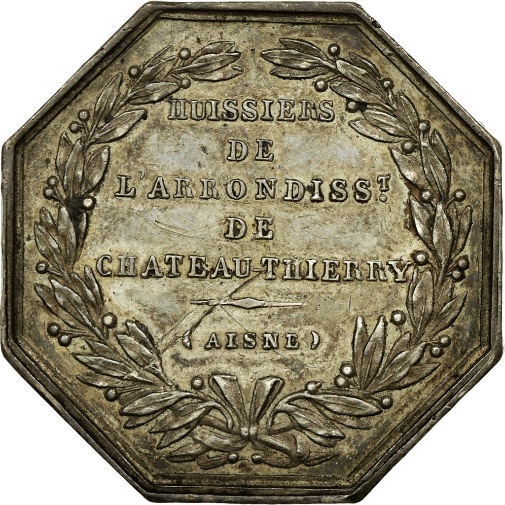 France, Token, Justice, AU(50-53), Silver