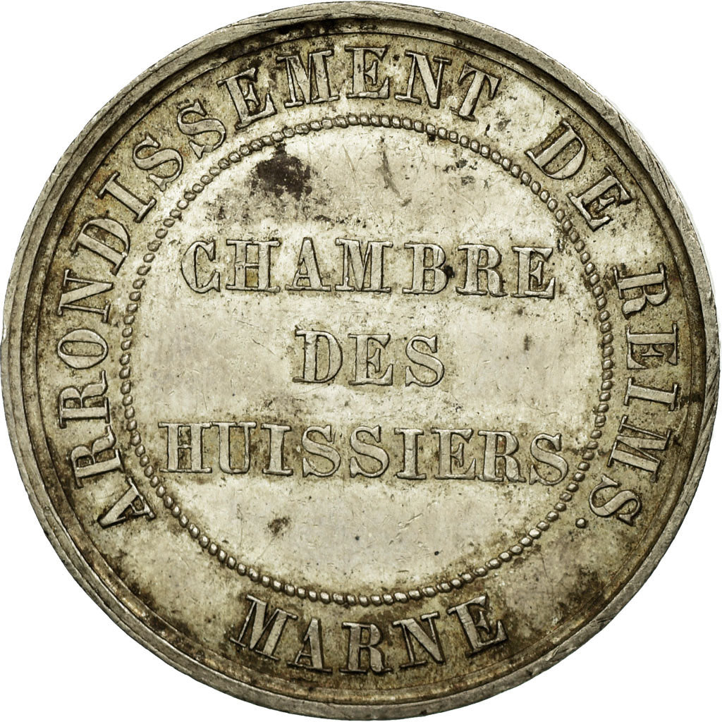 France, Token, Justice, MS(60-62), Silver