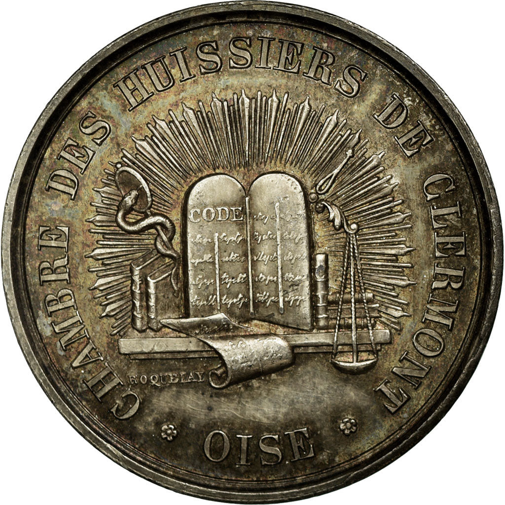 France, Token, Justice, AU(55-58), Silver