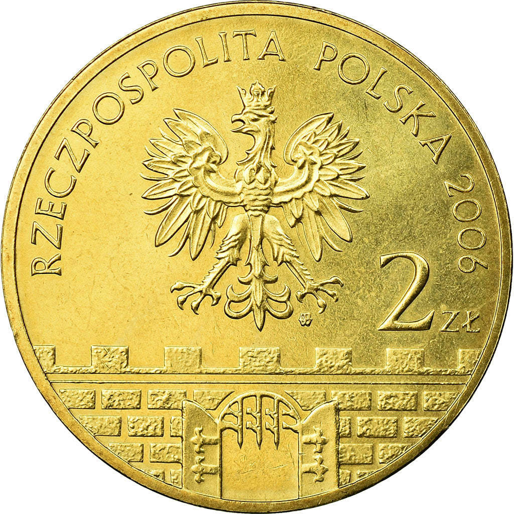 Moneta, Polonia, Chelmno Palace, 2 Zlote, 2006, Warsaw, BB, Ottone, KM:545