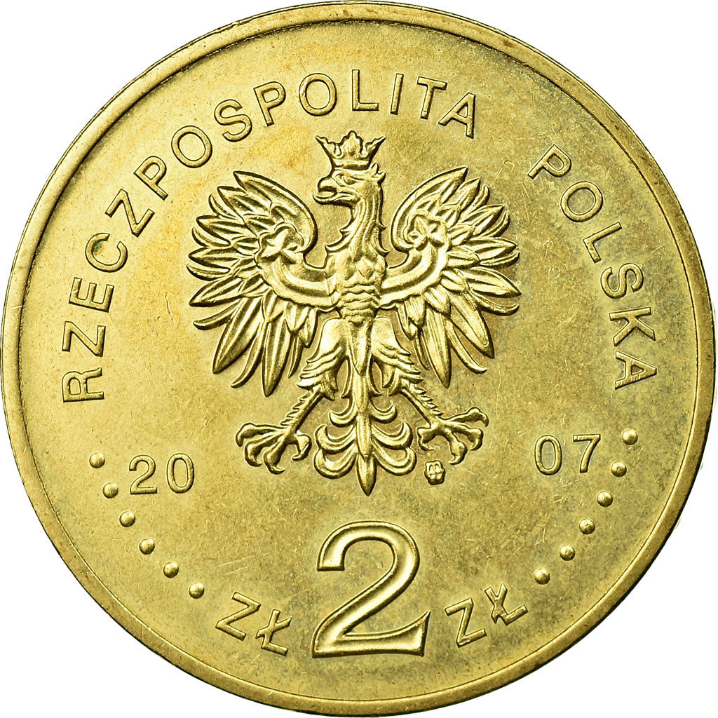 Moneda, Polonia, 70th Anniversary Death of Szymanowski, 2 Zlote, 2007, Warsaw