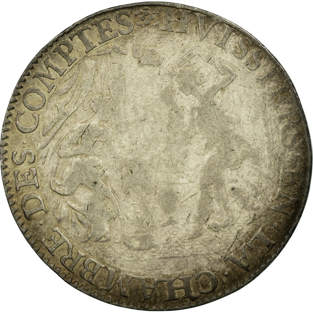 France, Token, Justice, EF(40-45), Silver, Feuardent:1820