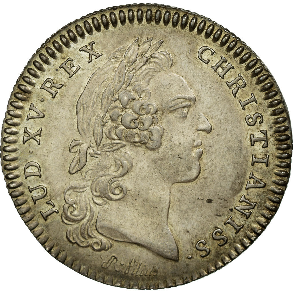 France, Token, Justice, AU(55-58), Silver, Feuardent:3226