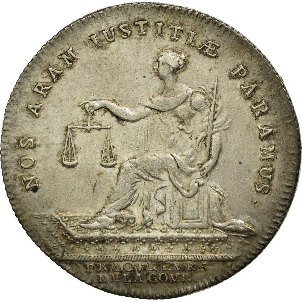 France, Token, Justice, AU(55-58), Silver