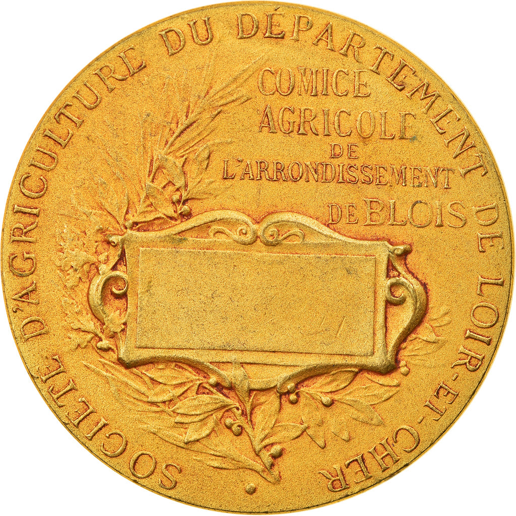 France, Medal, Agriculture and Horticulture, Comice Agricole de Blois