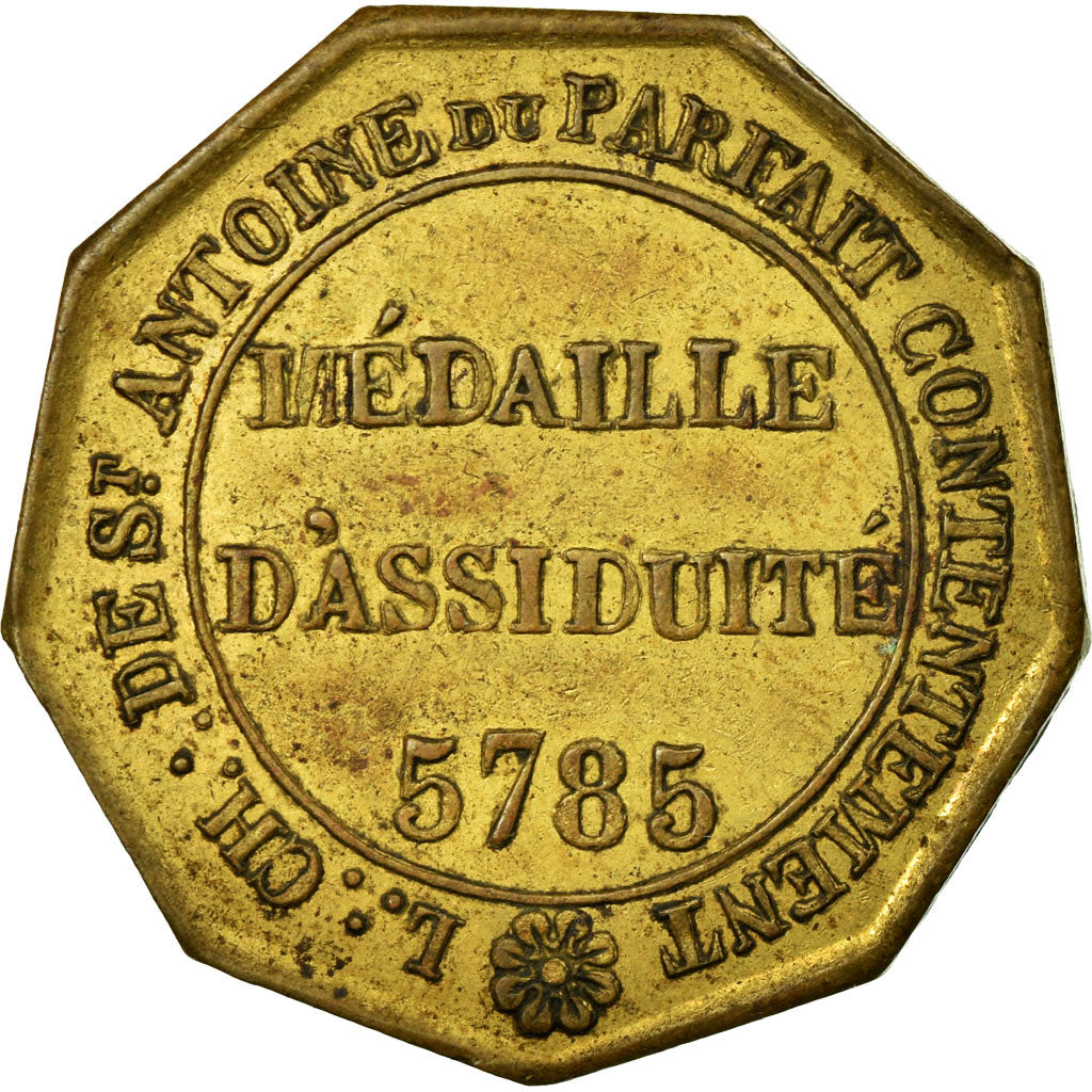 France, Token, Masonic, AU(55-58), Brass, Labouret:347