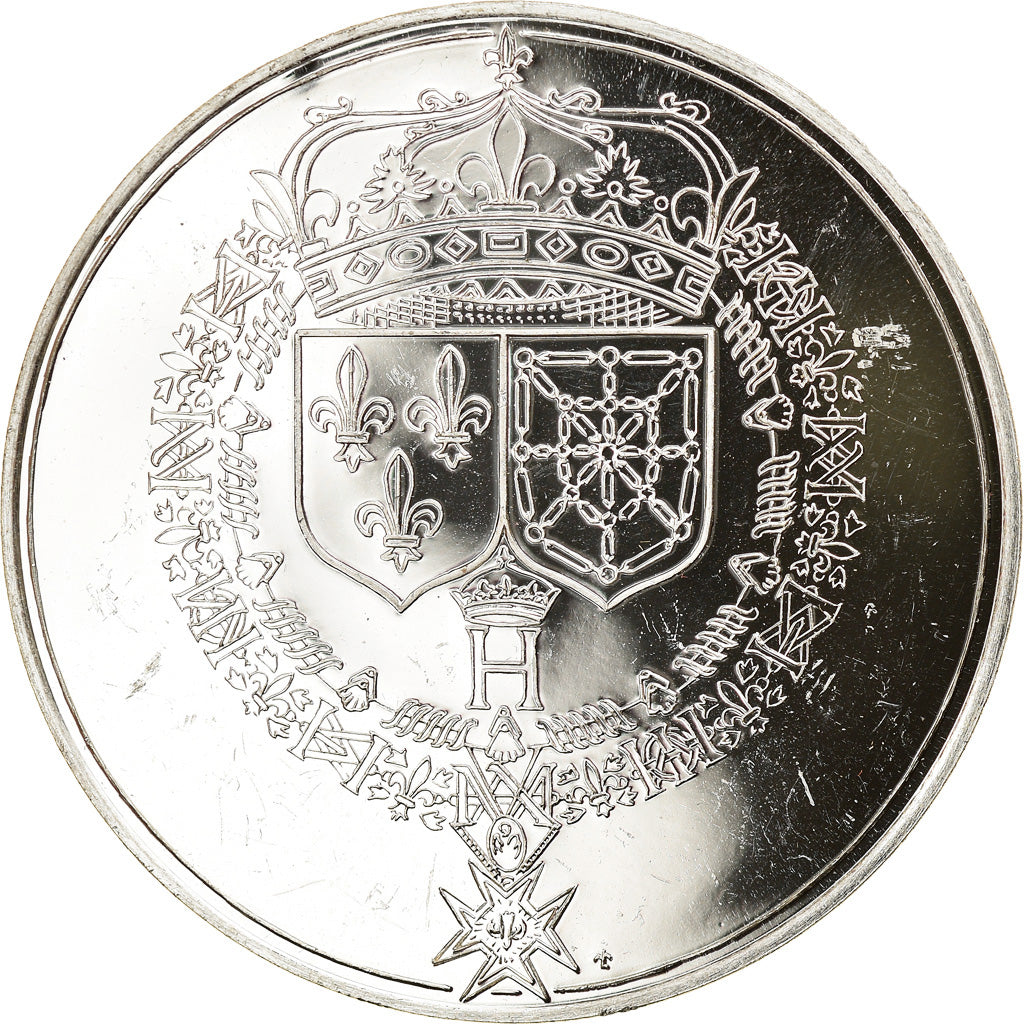 France, Medal, Henri IV, History, AU(55-58), Silver