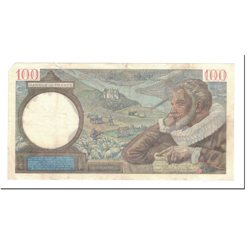 Banknote, France, 100 Francs, 1940-05-16, EF(40-45), Fayette:26.29, KM:94