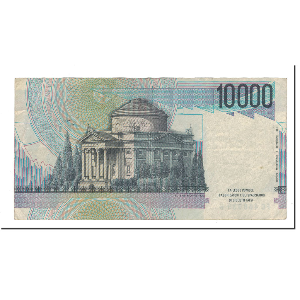 Banknote, Italy, 10,000 Lire, 1984-09-03, KM:112a, EF(40-45)