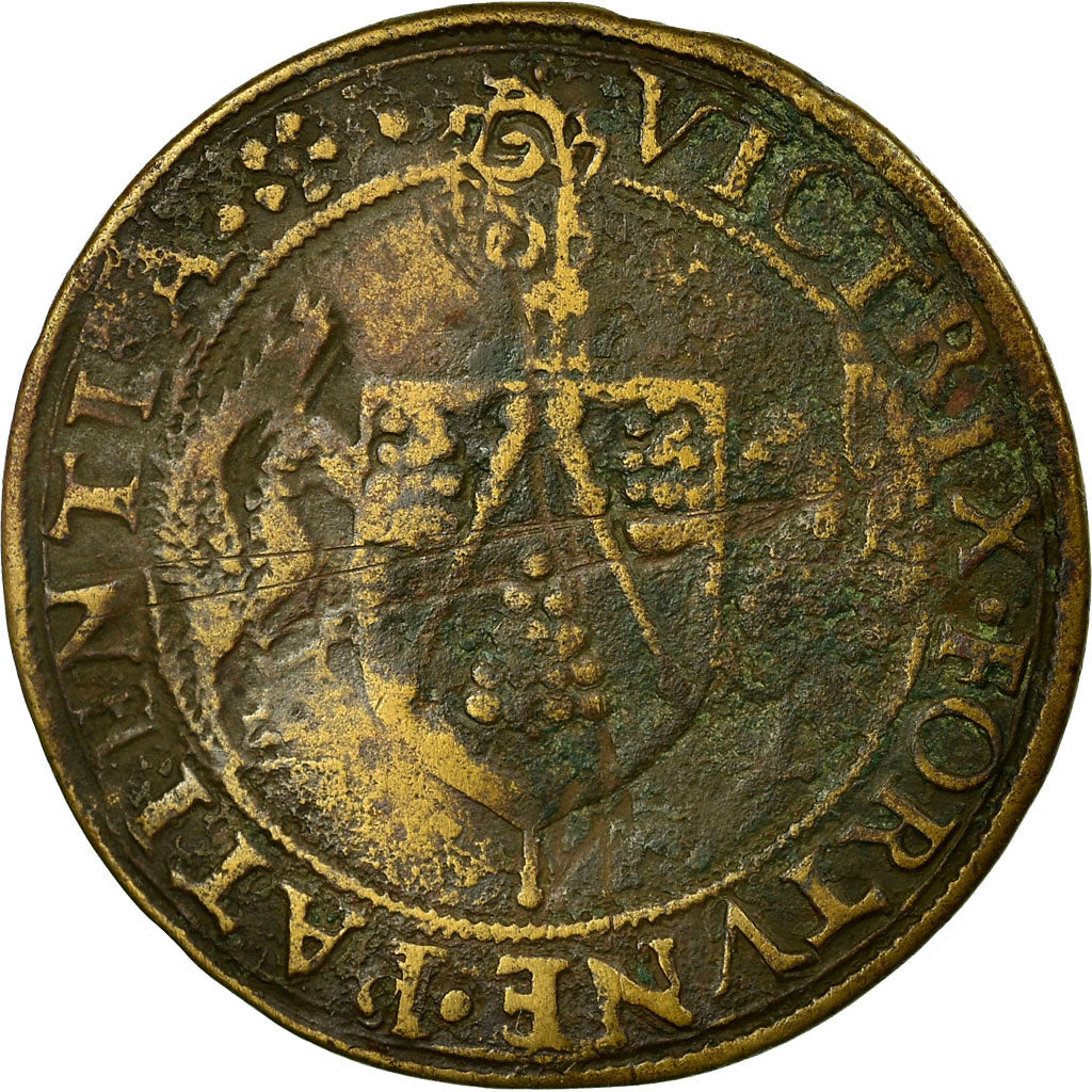 France, Token, Royal, VF(30-35), Brass, Feuardent:8250