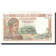 France, 50 Francs, 1935-10-31, UNC(60-62), Fayette:17.19, KM:81
