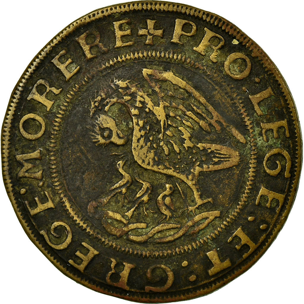 France, Token, Royal, EF(40-45), Copper, Feuardent:8249