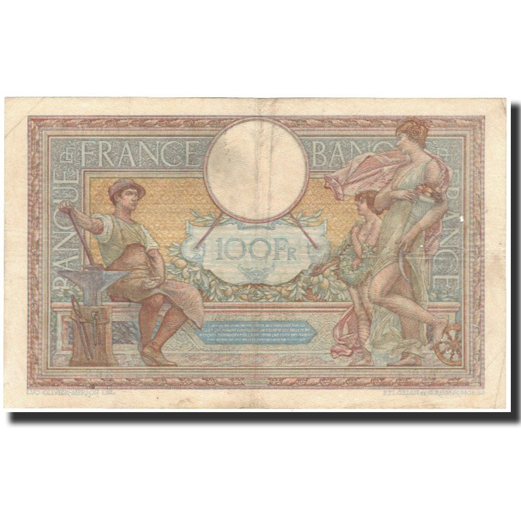 France, 100 Francs, 1938-06-16, VF(30-35), Fayette:25.23, KM:86b