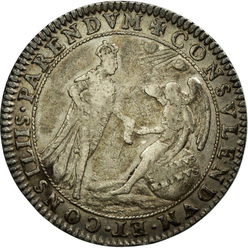 France, Token, Royal, 1659, EF(40-45), Silver, Feuardent:377