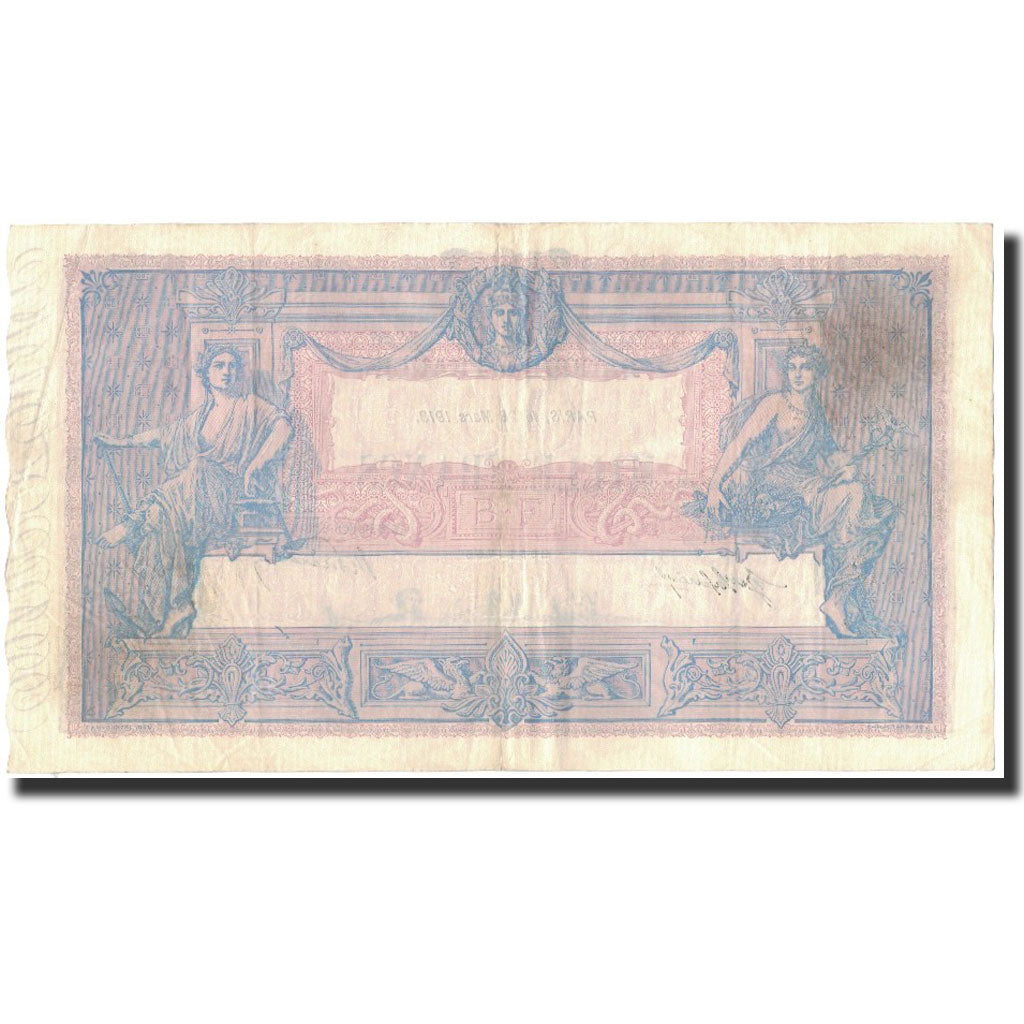Frankreich, 1000 Francs, 1913. 03. 28, SS+, Fayette:36.27, KM:67g