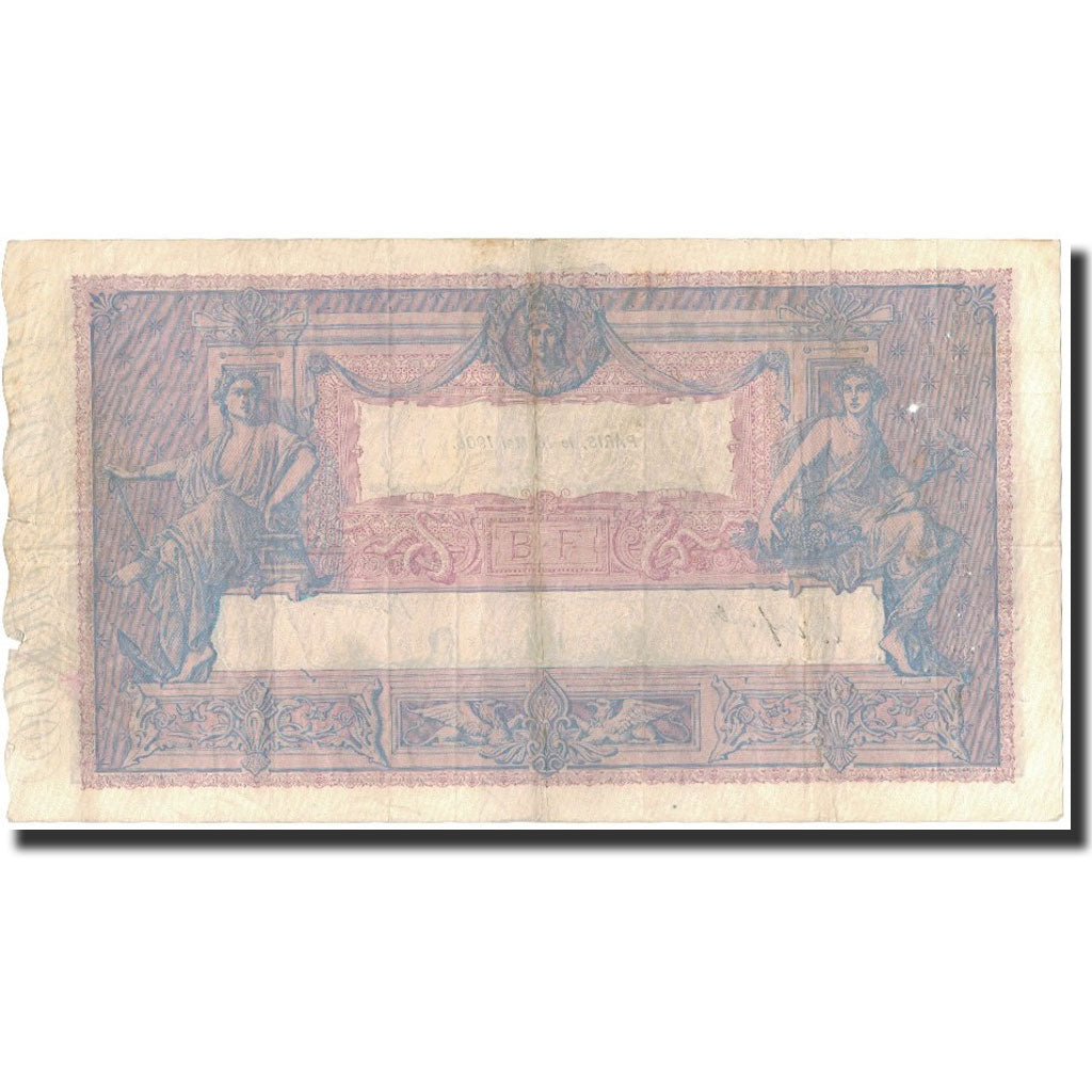 France, 1000 Francs, Bleu et Rose, 1906-05-16, U.556, VF(30-35)