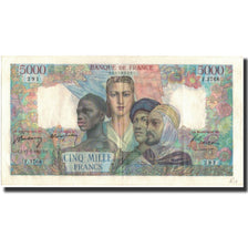 Francia, 5000 Francs, Empire Français, 1947-07-17, F.3768, SPL-
