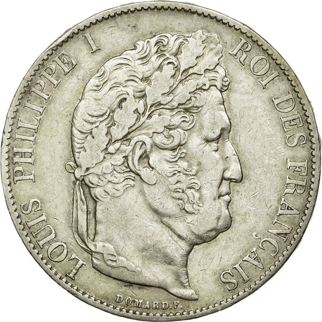Coin, France, Louis-Philippe, 5 Francs, 1846, Paris, EF(40-45), Silver