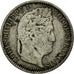 Münze, Frankreich, Louis-Philippe, 1/2 Franc, 1843, Lille, S, Silber