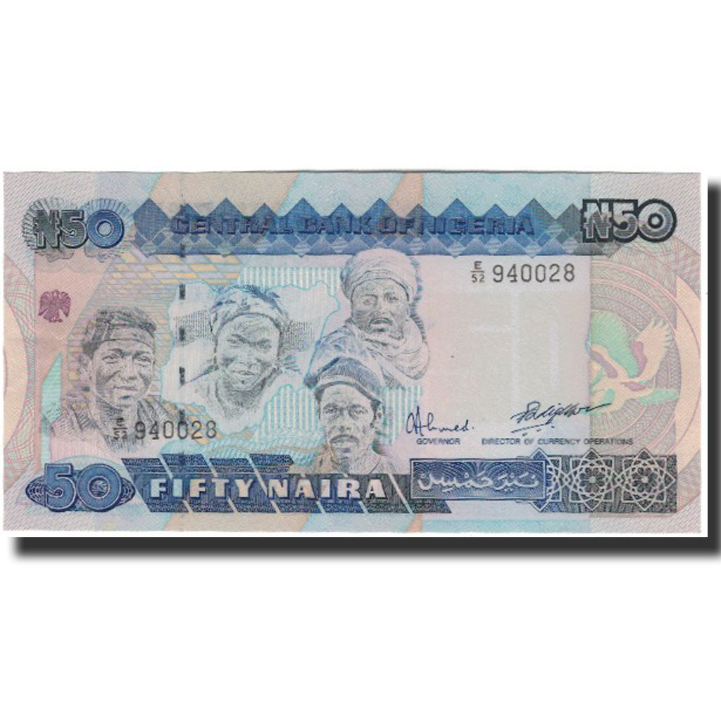 Billet, Nigéria, 50 Naira, Undated 2005, KM:27b, SPL