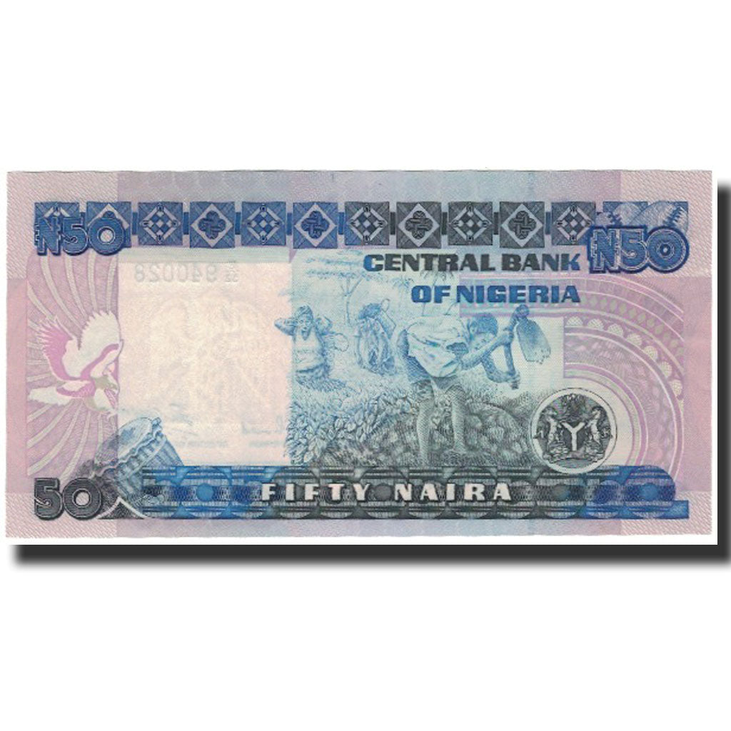 Billet, Nigéria, 50 Naira, Undated 2005, KM:27b, SPL