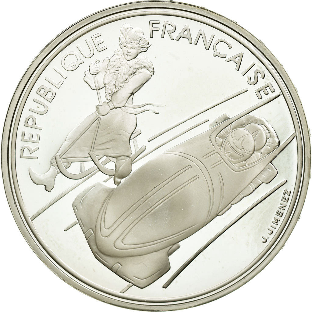 Coin, France, 100 Francs, 1990, MS(65-70), Silver, KM:981, Gadoury:7