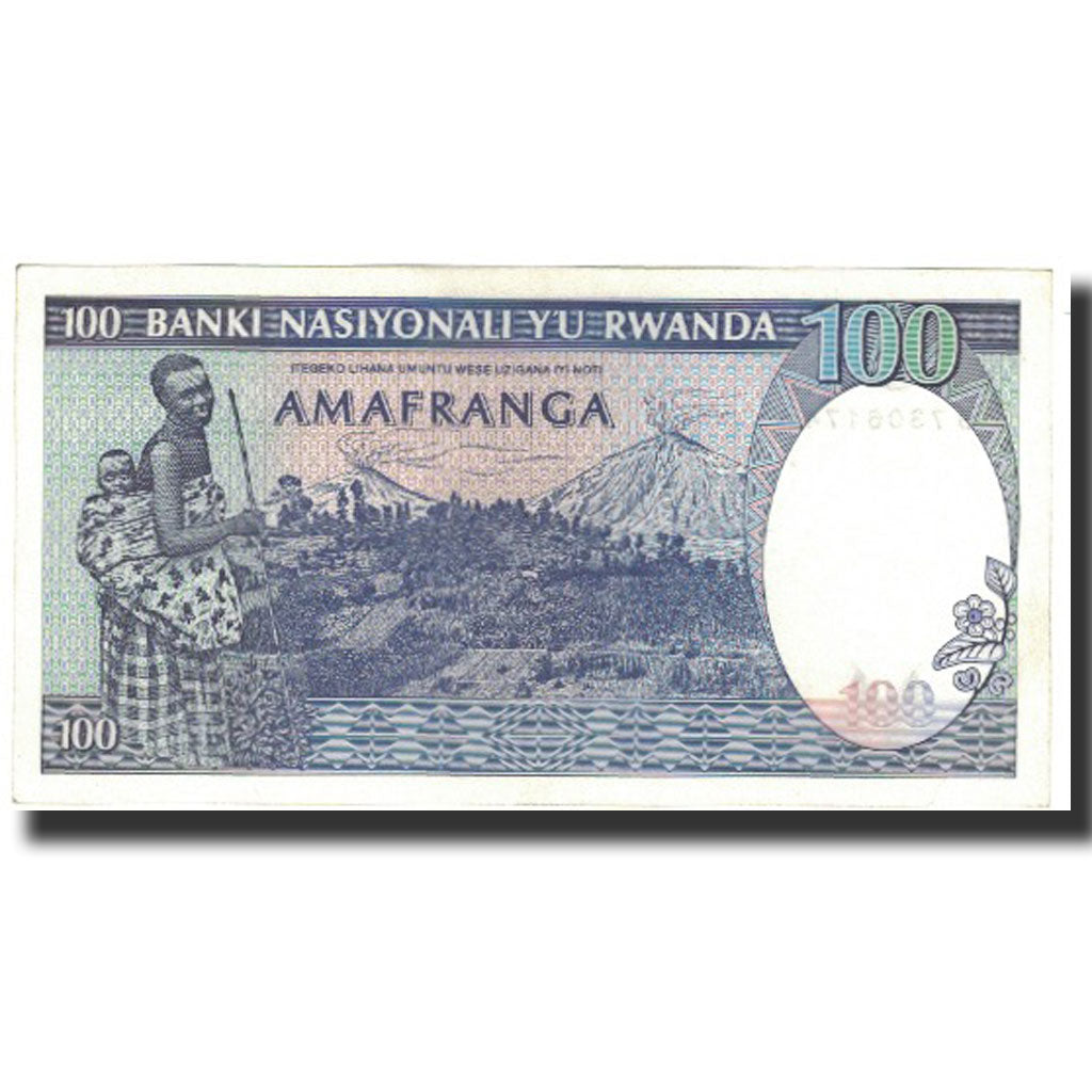 Banknote, Rwanda, 100 Francs, 1982-08-01, KM:18, UNC(64)