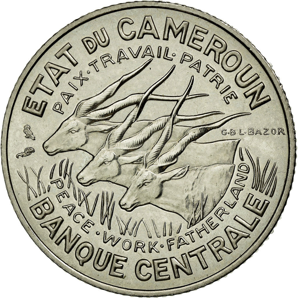 Moneta, Camerun, 100 Francs, 1966, Paris, SPL, Nichel, KM:E11