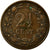 Monnaie, Pays-Bas, William III, 2-1/2 Cent, 1877, TTB, Bronze, KM:108.1