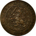 Coin, Netherlands, William III, 2-1/2 Cent, 1880, AU(55-58), Bronze, KM:108.1