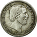 Moneta, Holandia, William III, 10 Cents, 1889, AU(50-53), Srebro, KM:80