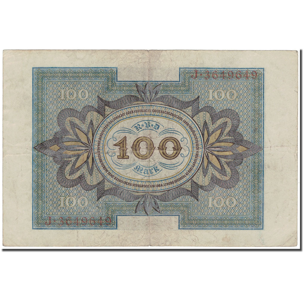 Banknote, Germany, 100 Mark, 1920-11-01, KM:69a, VF(30-35)