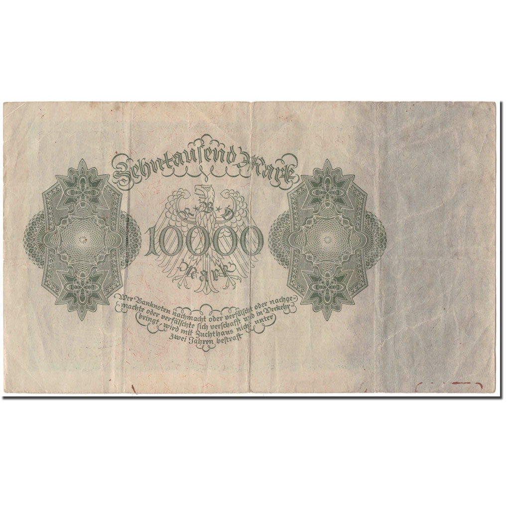 Geldschein, Deutschland, 10,000 Mark, 1922-01-19, KM:71, SS