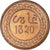 Coin, Morocco, 'Abd al-Aziz, 5 Mazunas, 1902, Birmingham, AU(50-53), Bronze