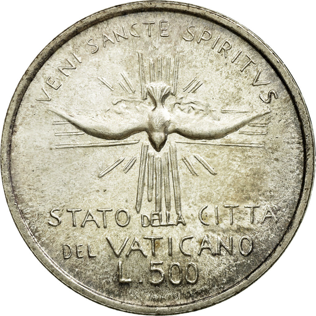 Monnaie, Cité du Vatican, Sede Vacante, 500 Lire, 1978, SUP+, Argent, KM:141
