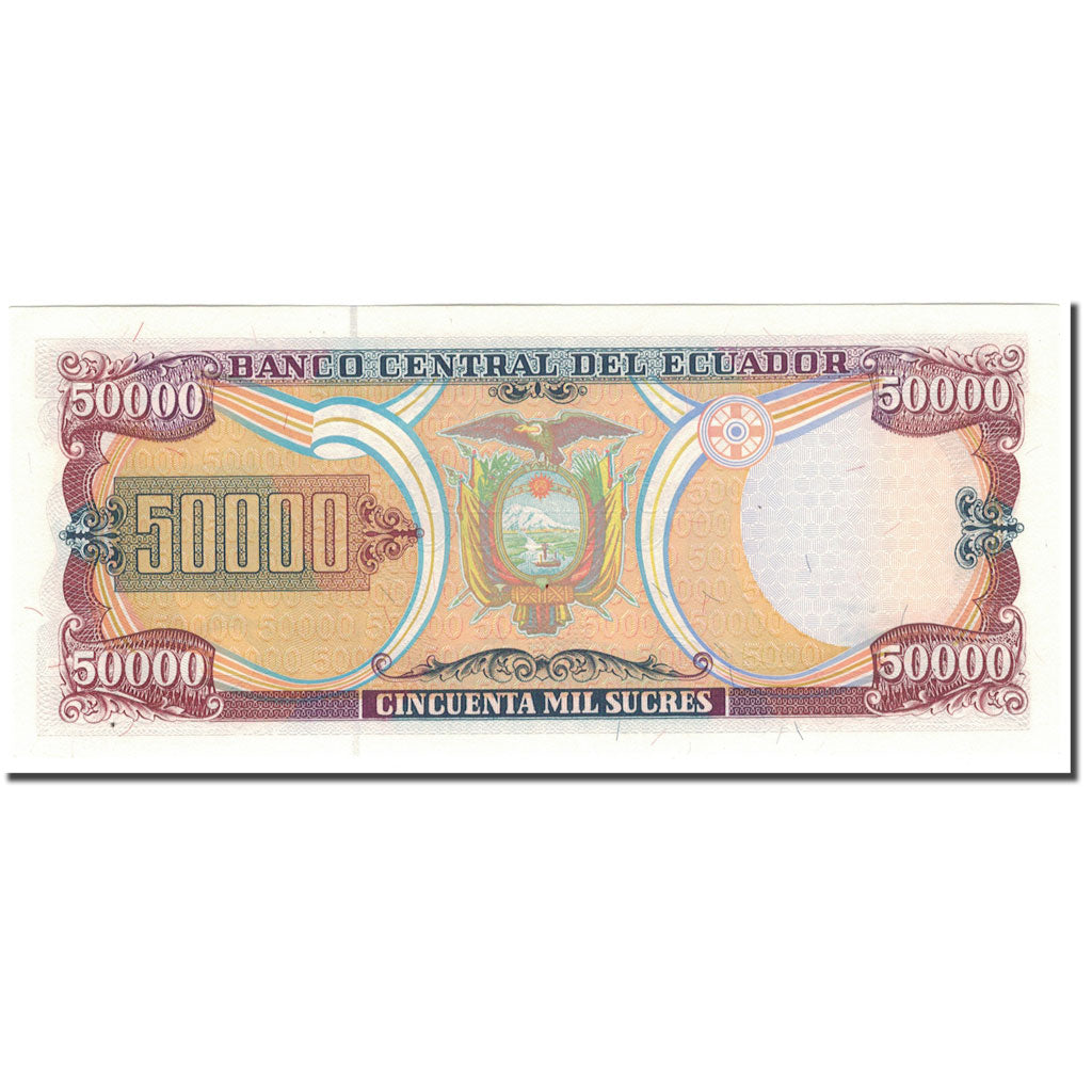 Banknote, Ecuador, 50,000 Sucres, 1999-03-10, KM:130c, UNC(65-70)