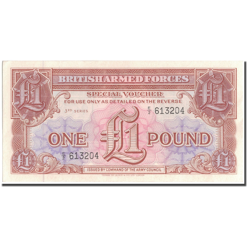 Biljet, Groot Bretagne, 1 Pound, KM:M29, NIEUW