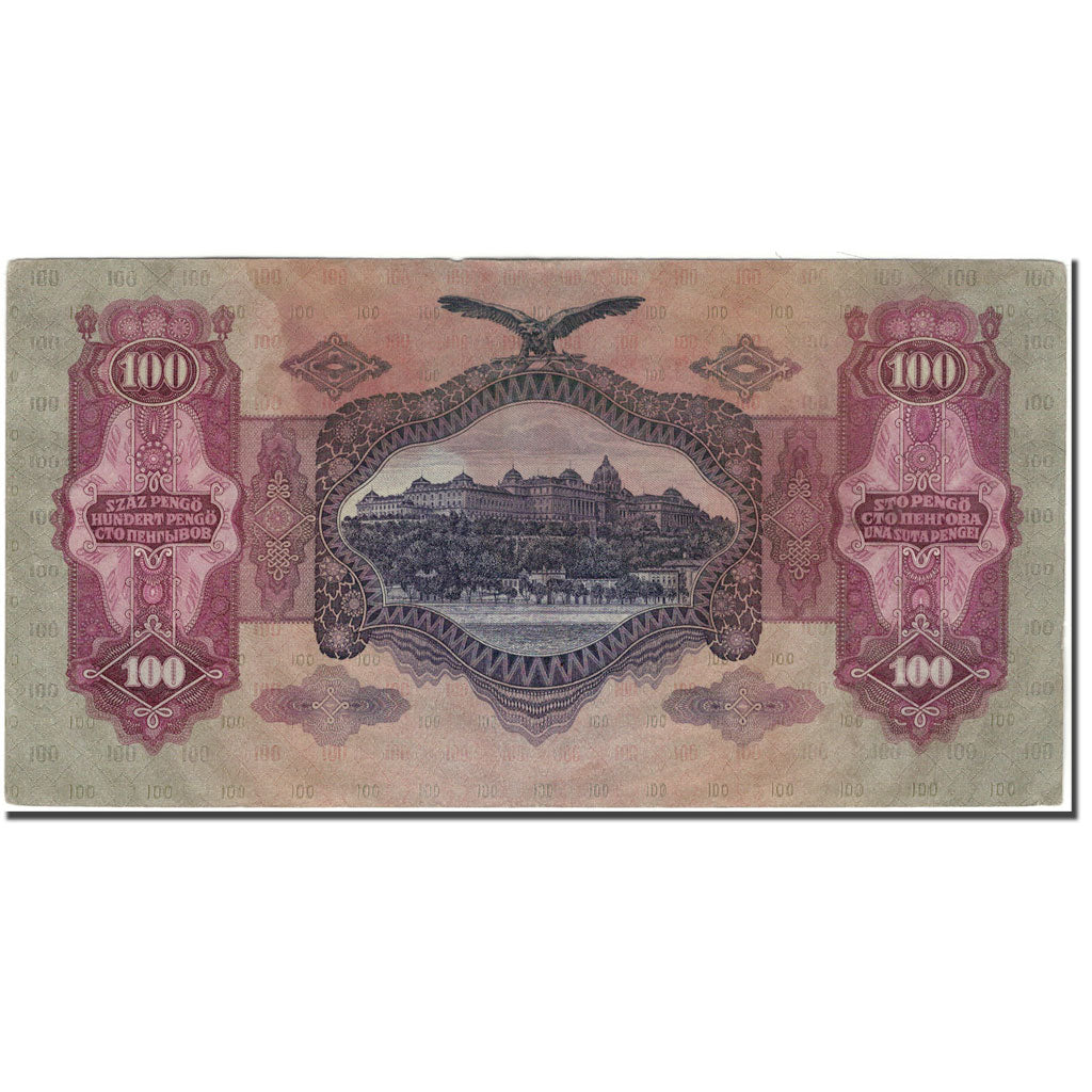 Biljet, Hongarije, 100 Pengö, 1930-07-01, KM:98, SUP