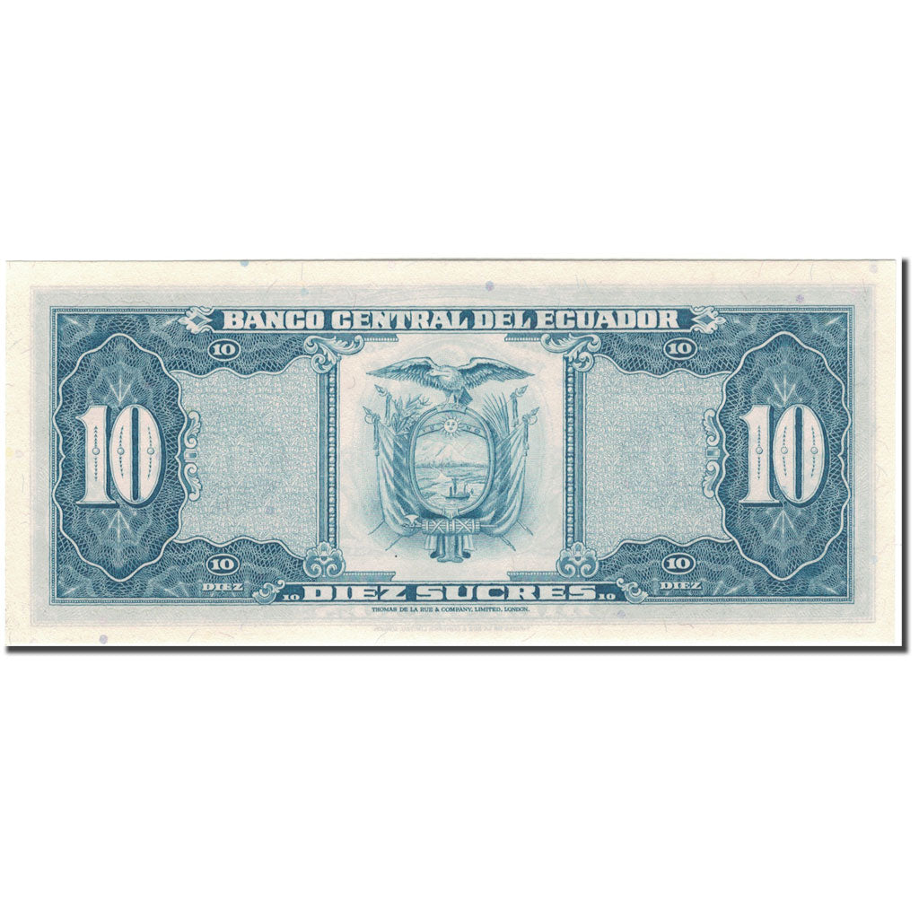 Billete, 10 Sucres, Ecuador, 1983-04-20, KM:114b, UNC