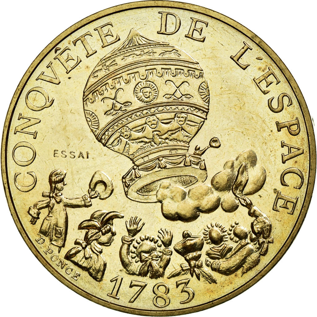Coin, France, 10 Francs, 1983, MS(65-70), Nickel-Bronze, KM:E124, Gadoury:816
