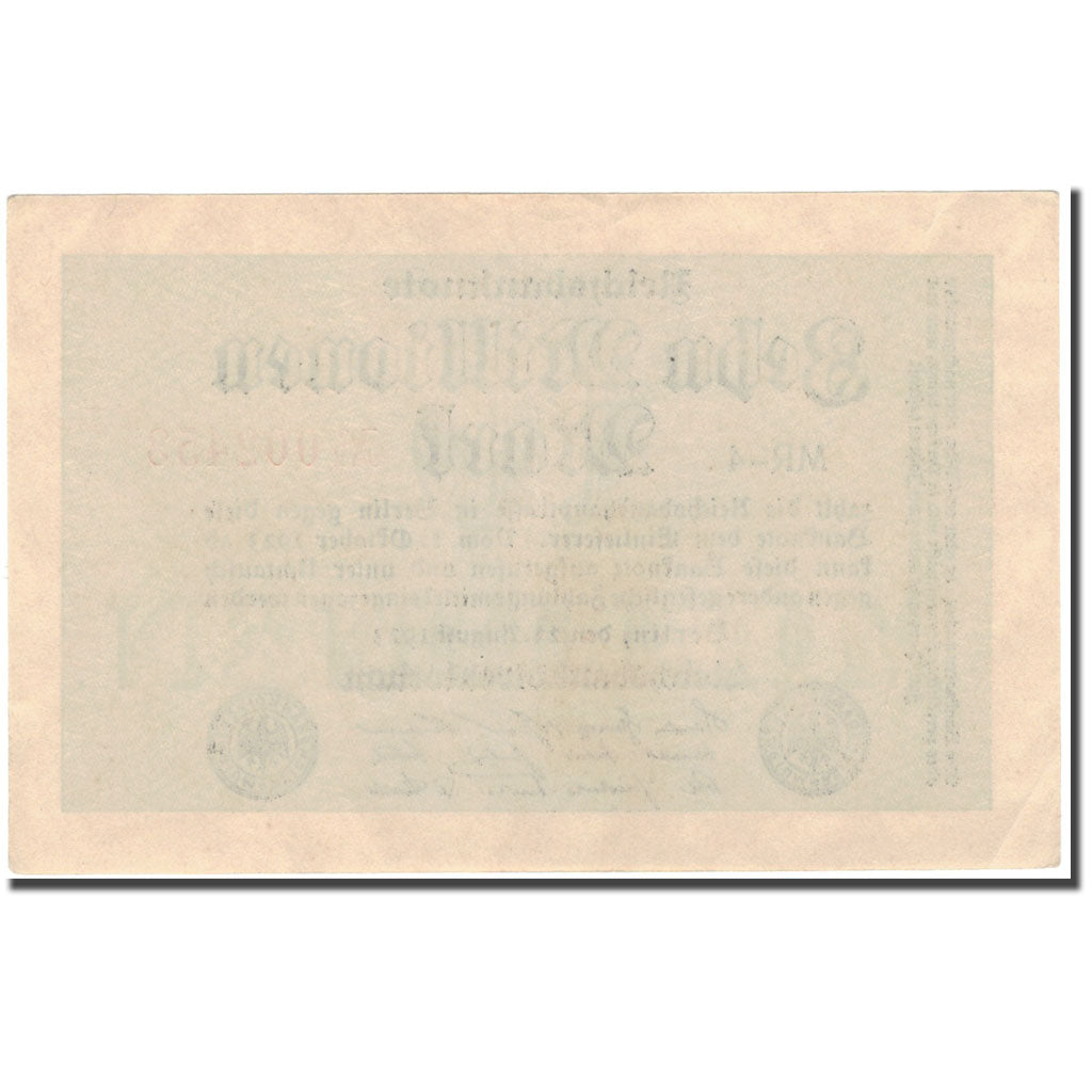 Banknot, Niemcy, 10 Millionen Mark, 1923, KM:106a, UNC(60-62)